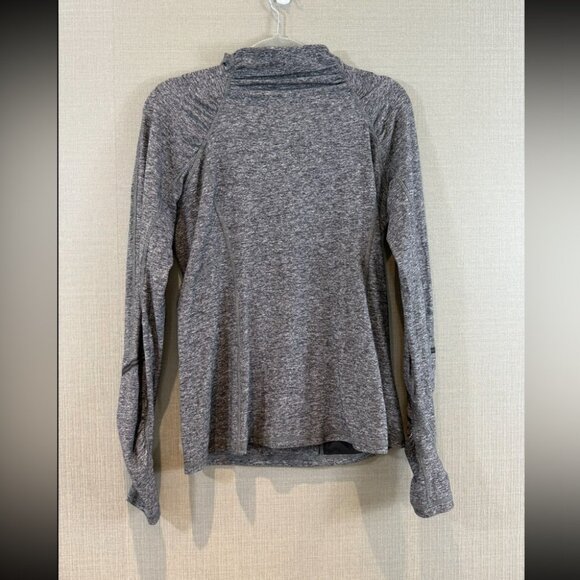 Lululemon Warm It Up Long Sleeve Training Running TopHeathered Black - Picture 5 of 14